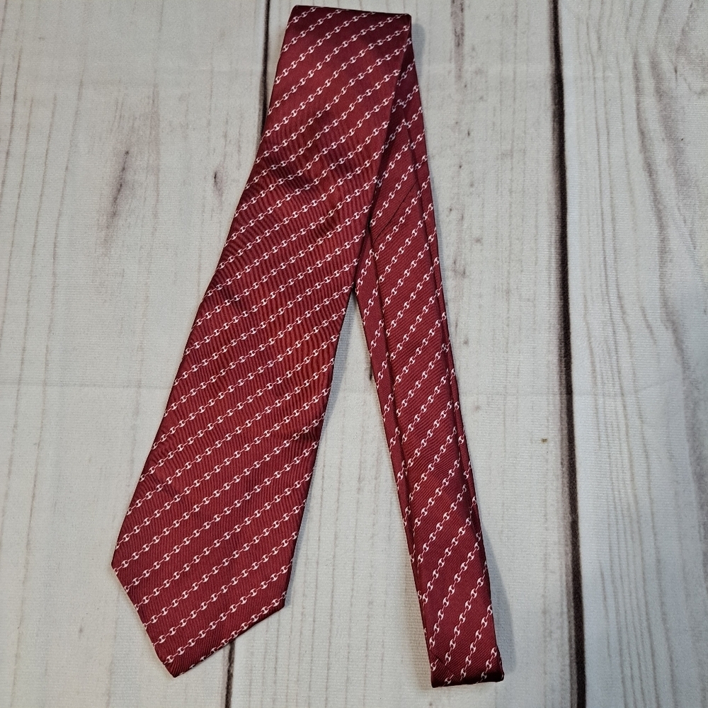 Carroll and Company Red And White Tie